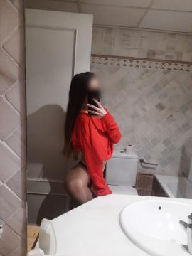 Videollamada jovencita española